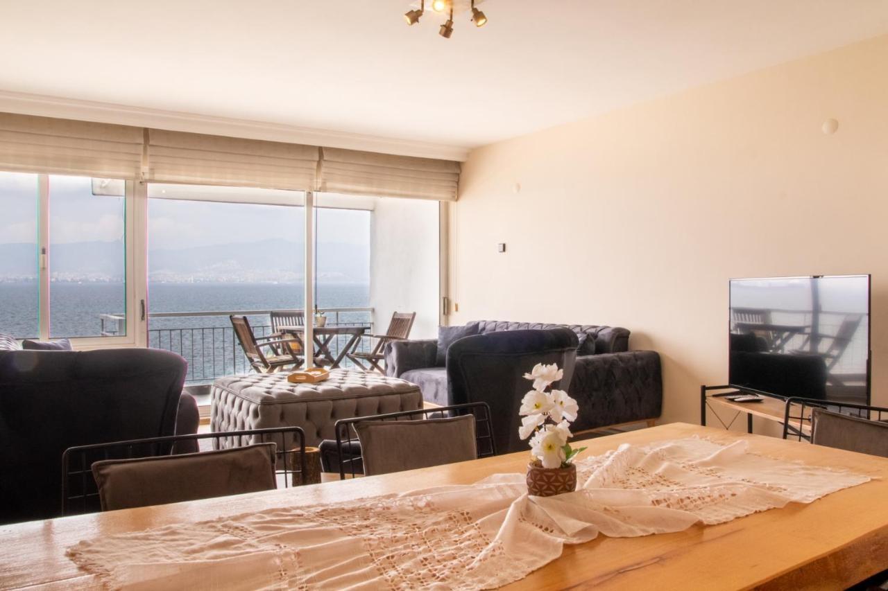 Furnished Stylish Sea View Flat In Konak * Izmir
